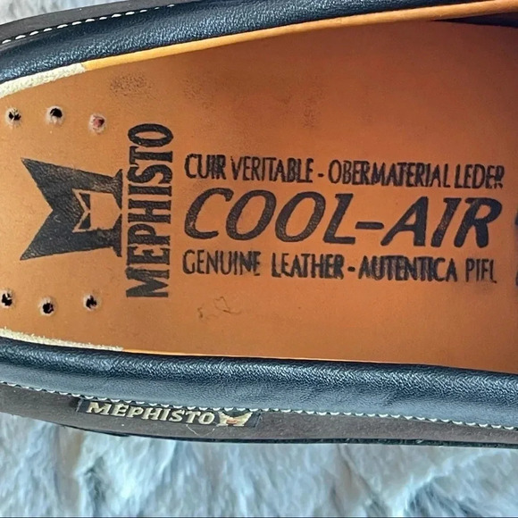 MEPHISTO Suede Sport Loafers Men size 9 Brown and black Color - Picture 10 of 15